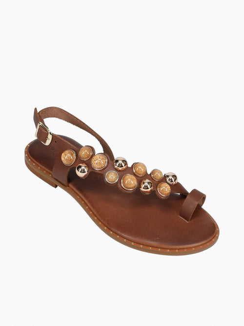 62043 Brown Leather Brown / 36 / M