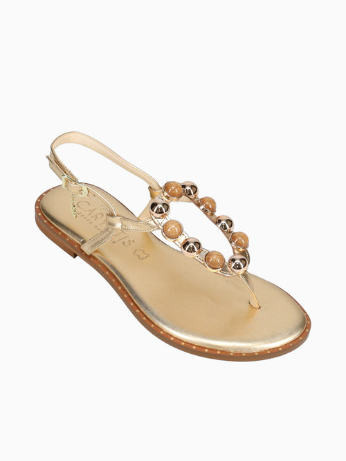62040 Gold Leather Gold / 36 / M