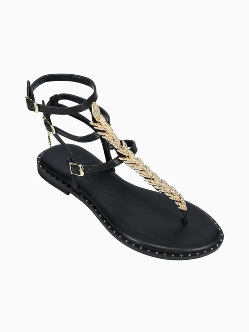621009 Black Leather Black / 36 / M