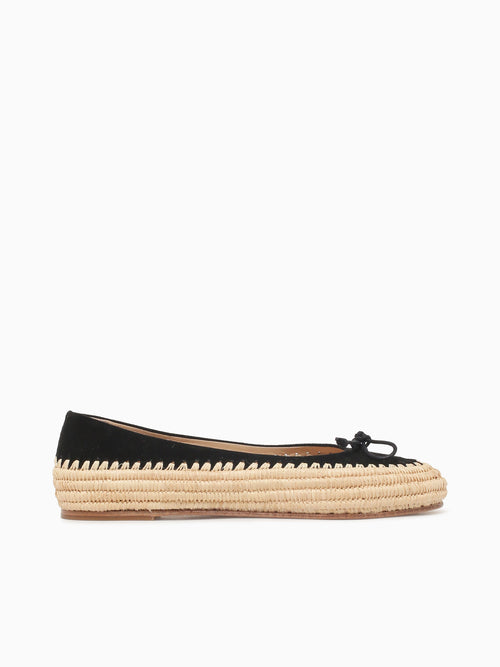 Tina Black Kid Suede Black / 36 / M