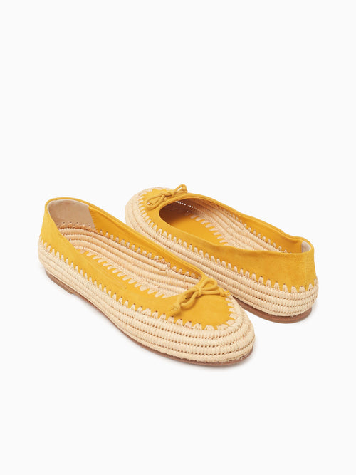 Tina Mustard Kid Suede Dark Yellow / 36 / M