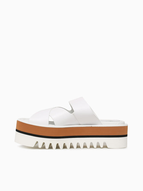 Garner White Cowhide White / 36 / M