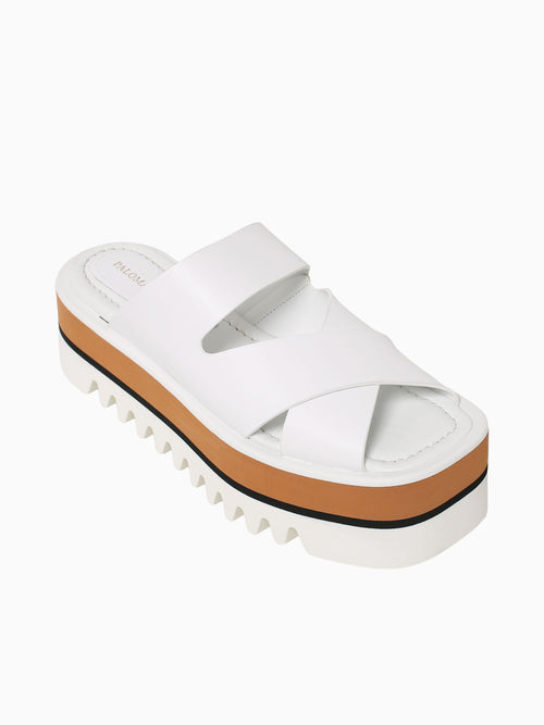 Garner White Cowhide White / 36 / M