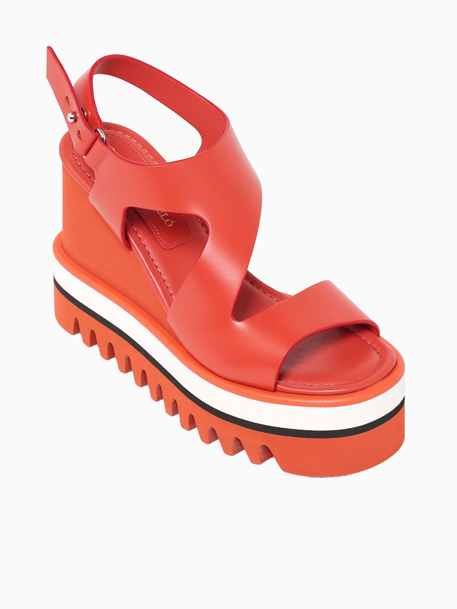 Zarine Grenadine Cowhide Orange / 36 / M