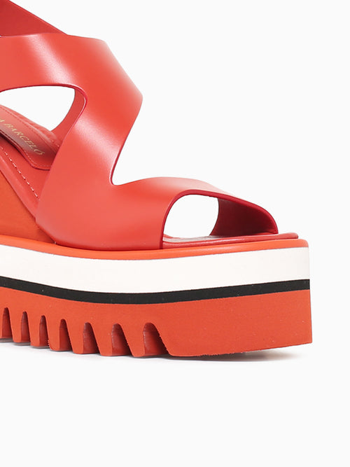 Zarine Grenadine Cowhide Orange / 36 / M