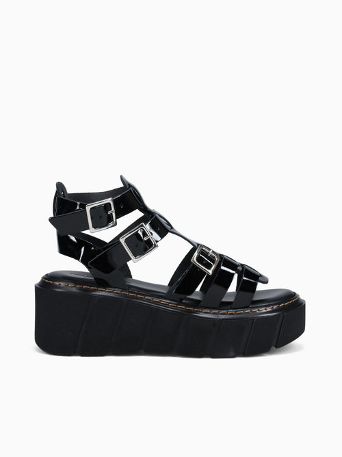 Laura Nero Pelle Vernice Black / 36 / M