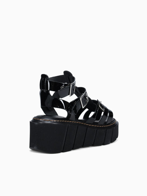 Laura Nero Pelle Vernice Black / 36 / M