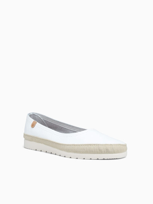 Nadia Blanco Leather White / 36 / M