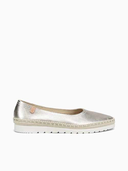 Nadia Oro Metal Leather Gold / 36 / M