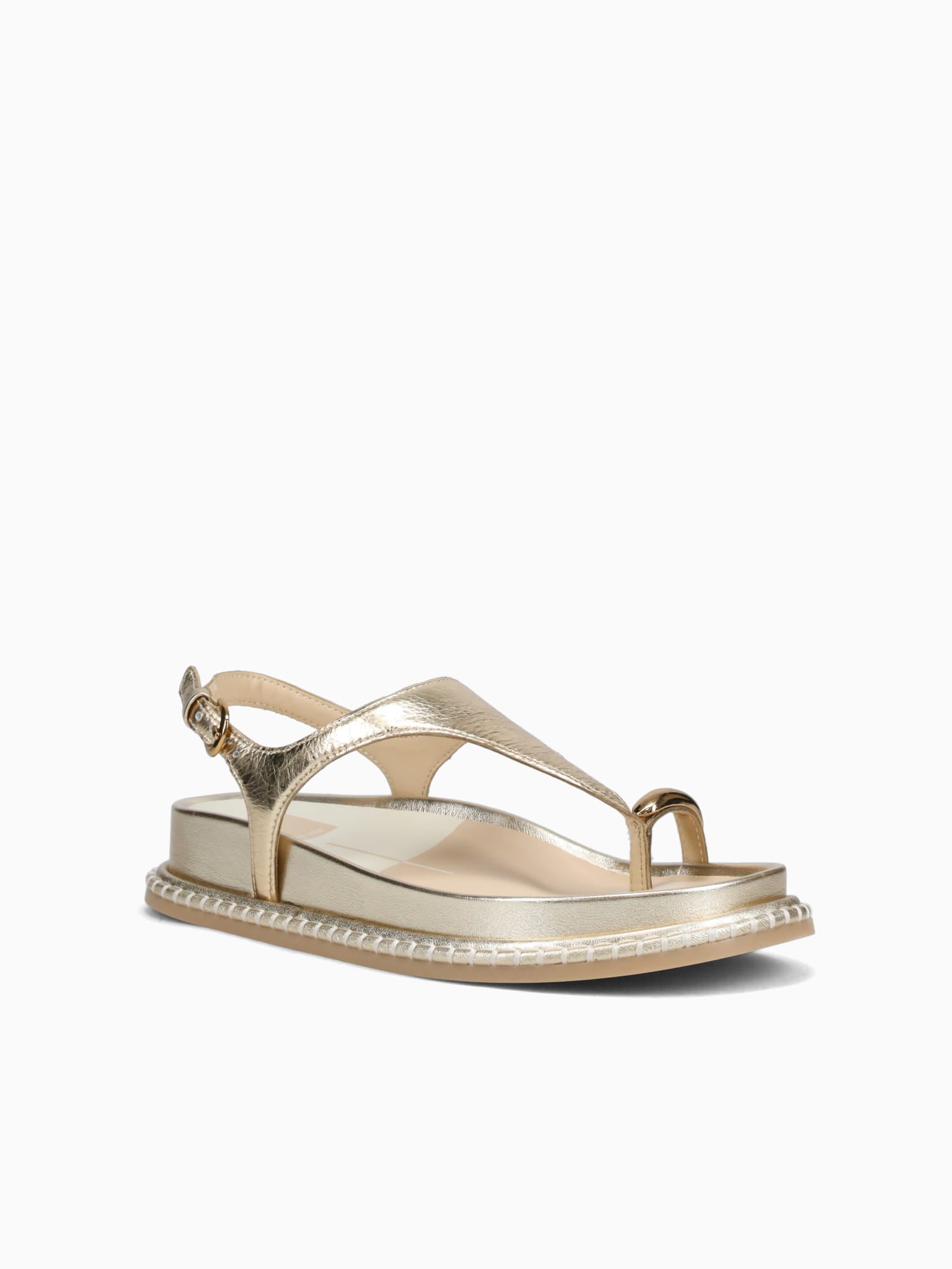 Stefan Gold Distressed Leather Gold / 6 / M