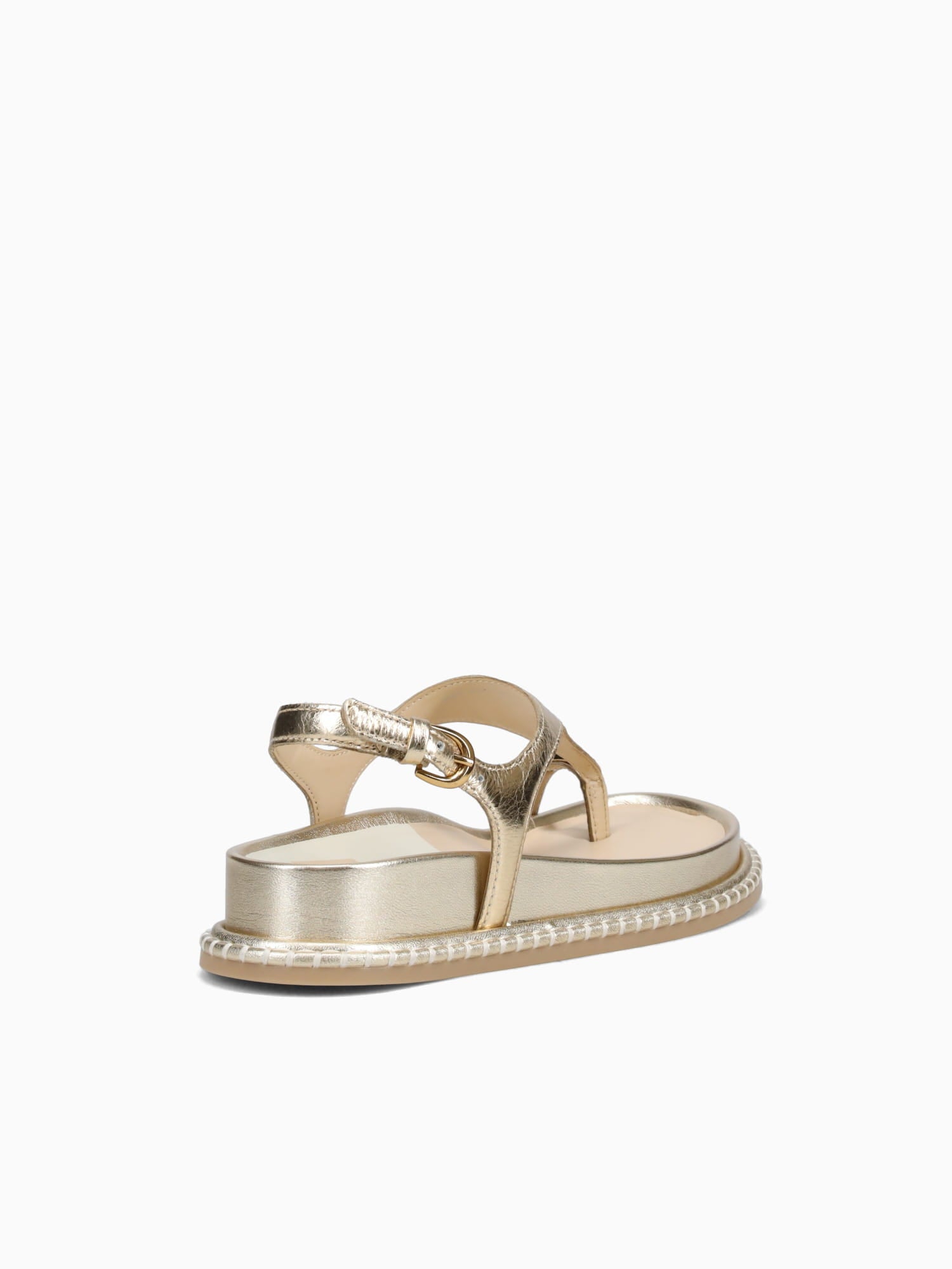 Stefan Gold Distressed Leather Gold / 6 / M