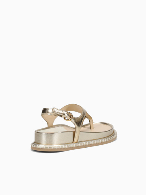 Stefan Gold Distressed Leather Gold / 6 / M