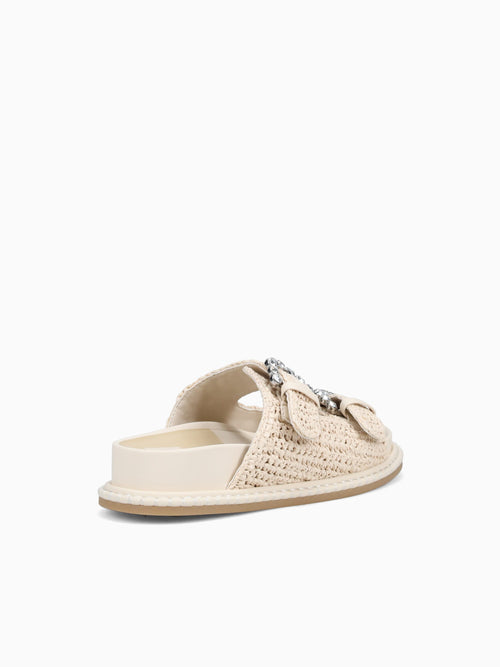 Shauny Crystal Oatmeal Knit Off White / 6 / M