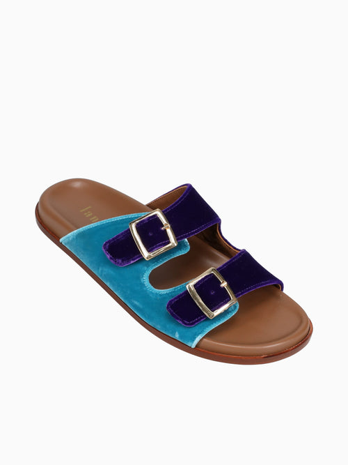 Fallonica Violet Aqua velvet Purple / 36 / M