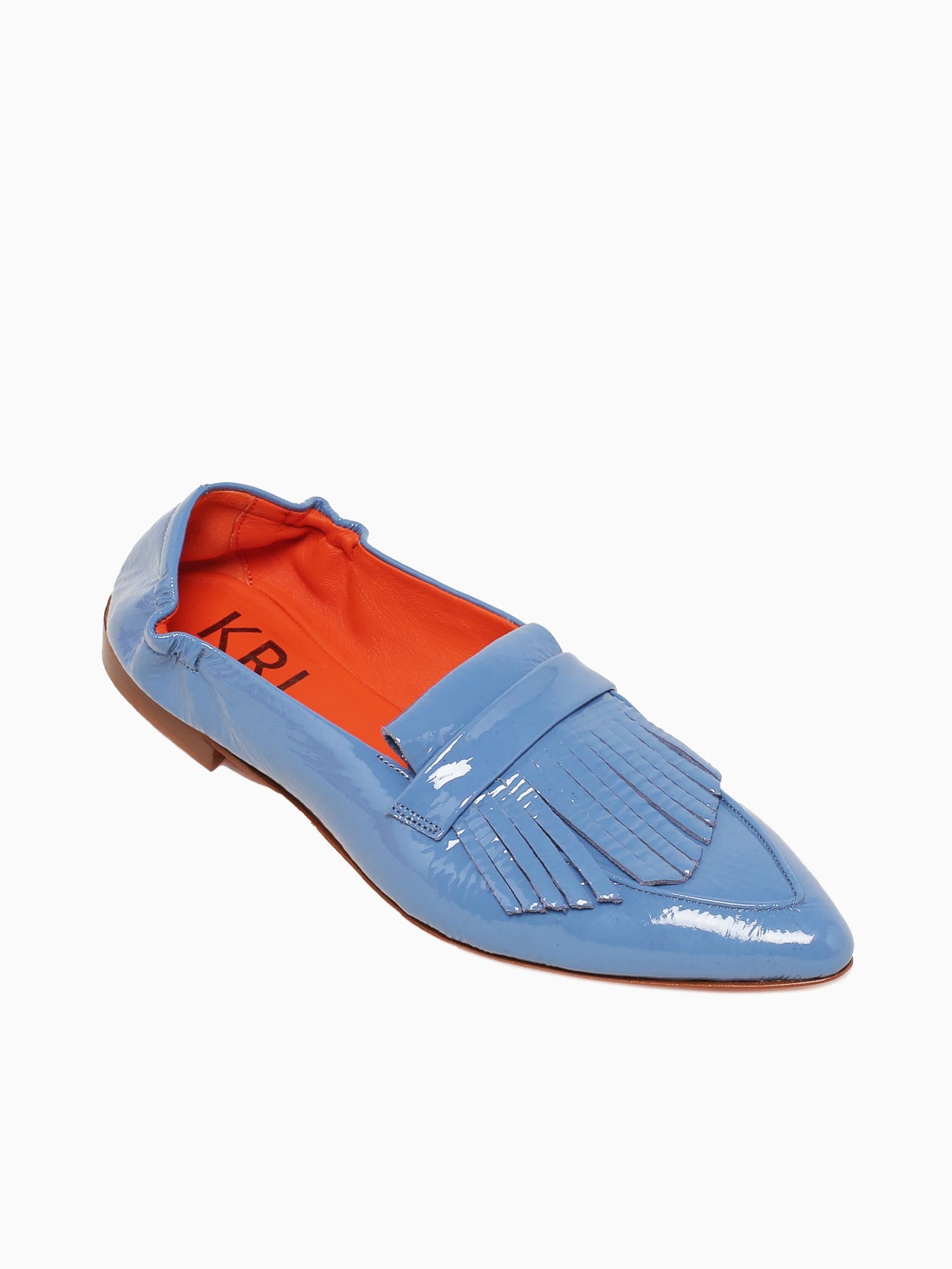 Wedge 1c Denim Vernice Bak Blue / 36 / M