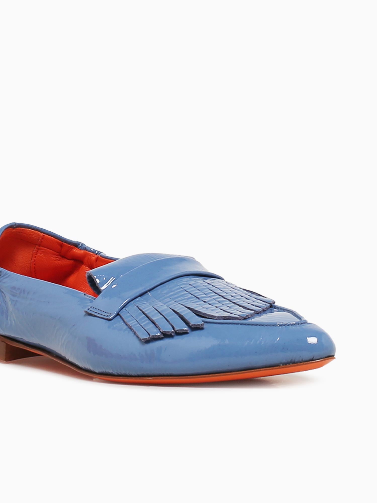 Wedge 1c Denim Vernice Bak Blue / 36 / M