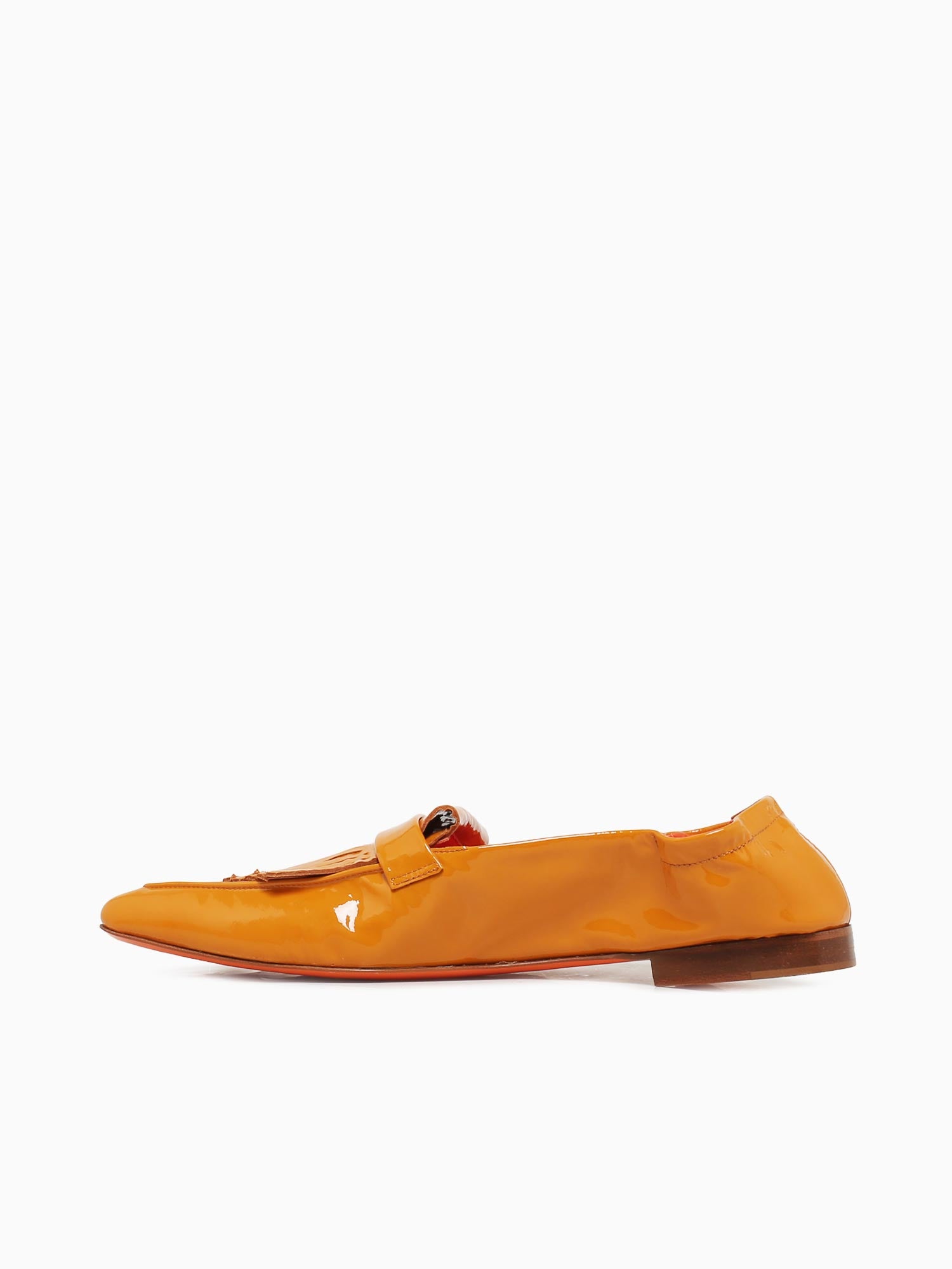 Wedge 1c Apricot Vernice Bak Peach / 36 / M