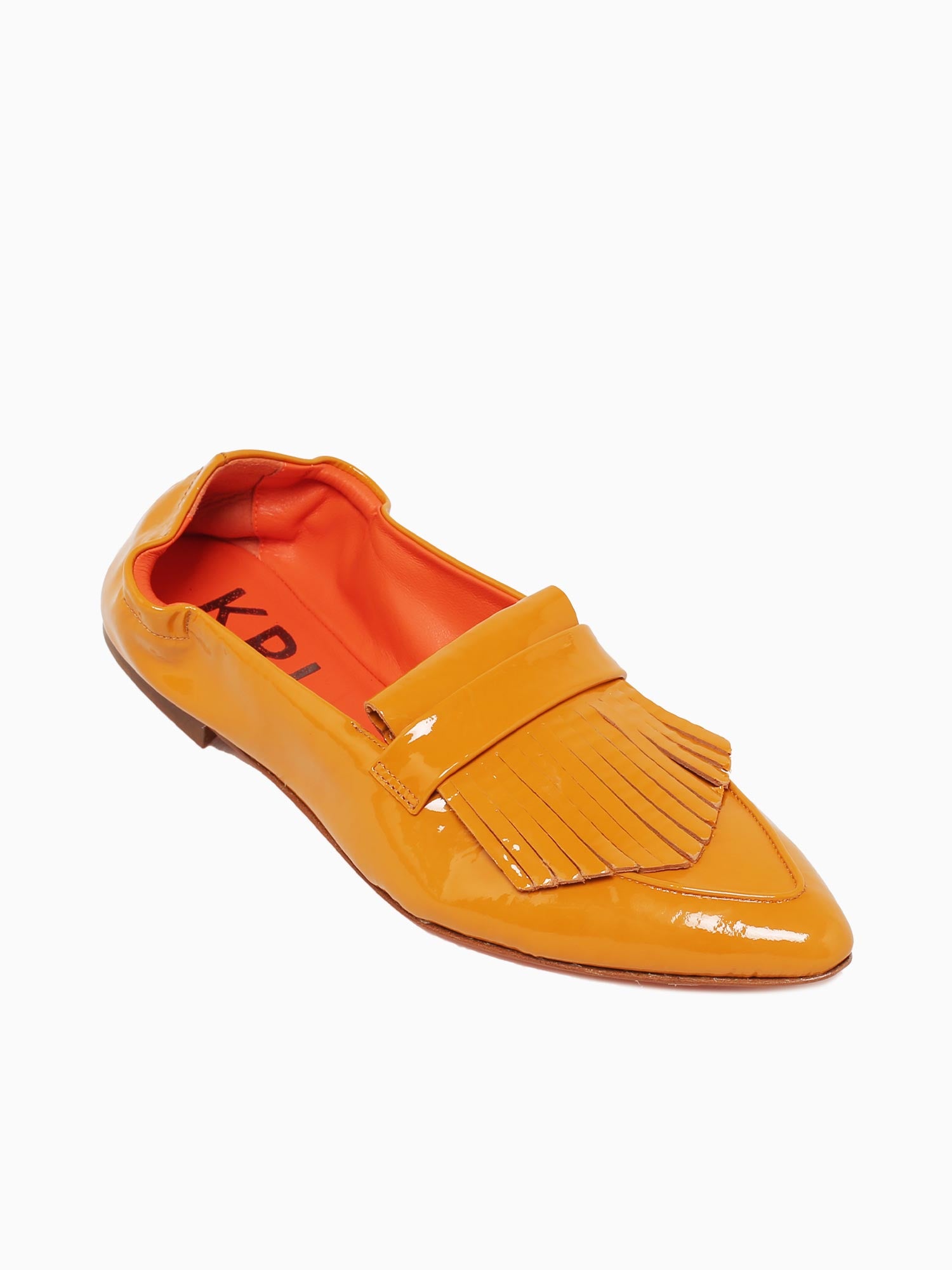 Wedge 1c Apricot Vernice Bak Peach / 36 / M