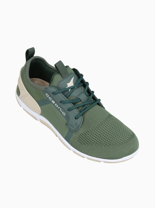 Bering Green Beige knit Green / 7 / M