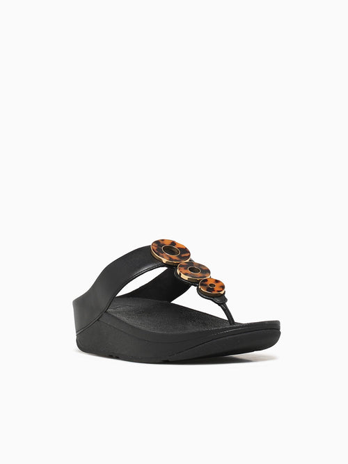 Fino Resinhoop All Black Leather Black / 5 / M