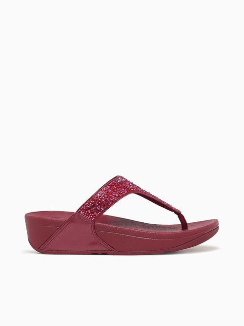 Lulu Crystalmix Toe Luxe Plum Red / 5 / M