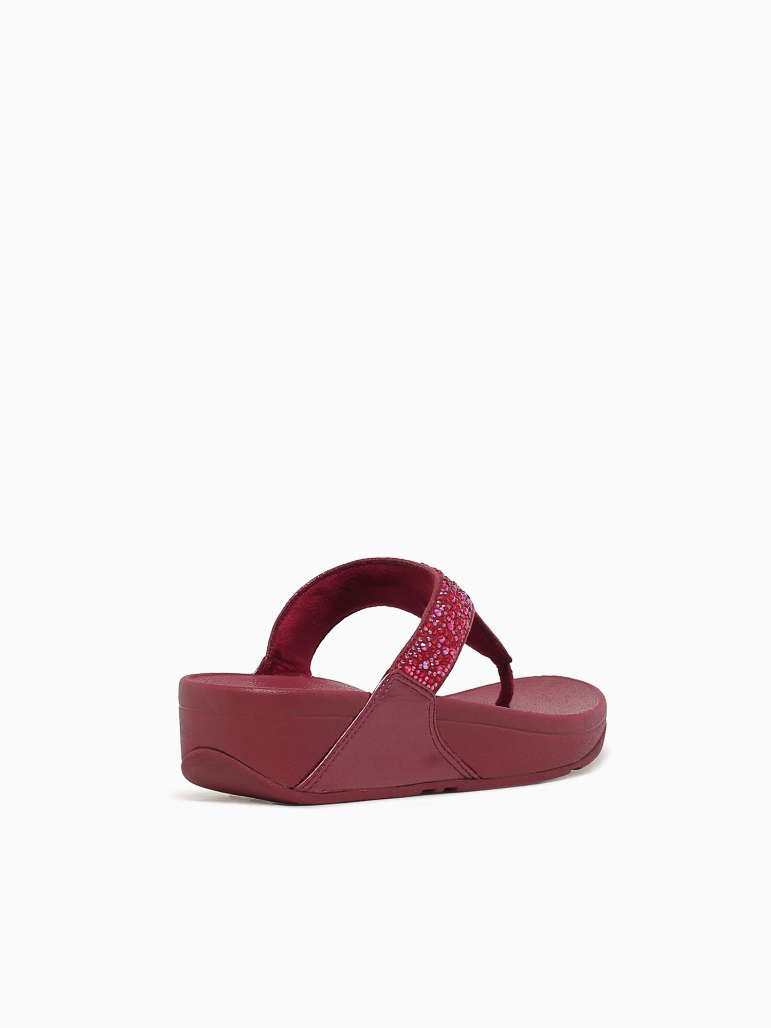 Lulu Crystalmix Toe Luxe Plum Red / 5 / M