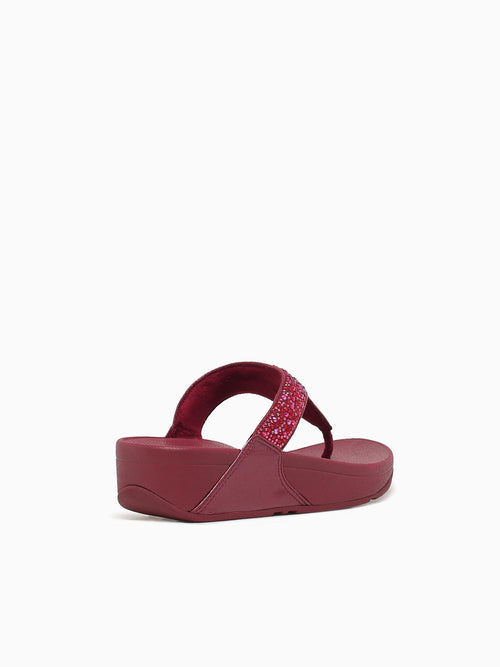 Lulu Crystalmix Toe Luxe Plum Red / 5 / M