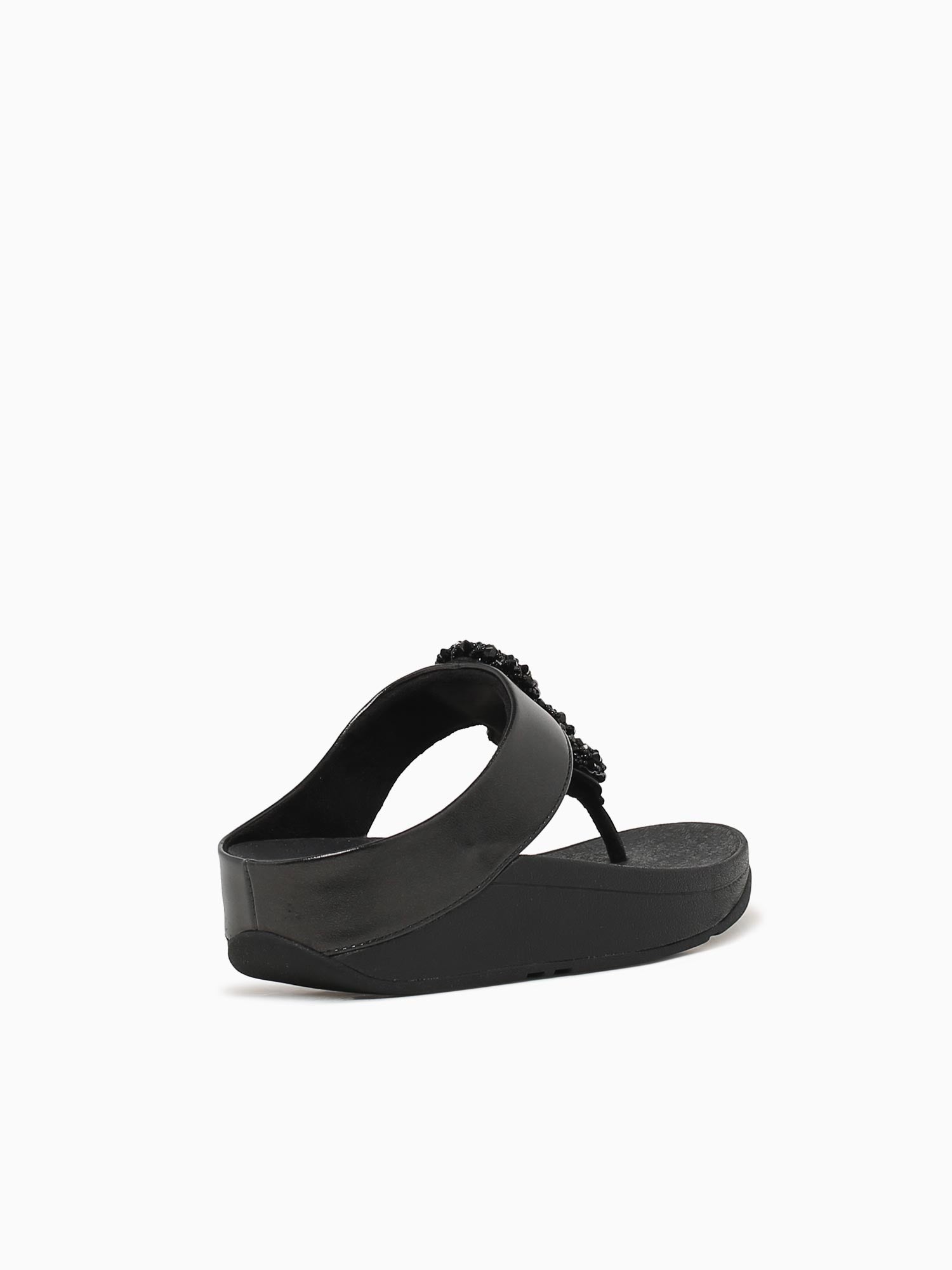 Fino Beadiebotton Metallic Black Leathe Black / 5 / M