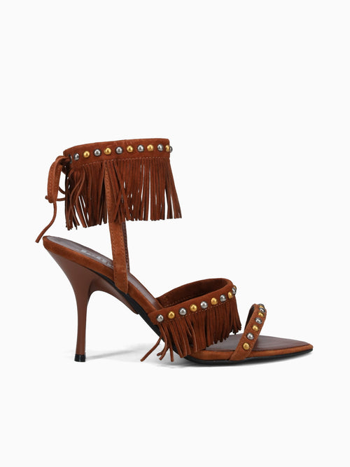 Saige Tan Kid Suede Tan / 5 / M