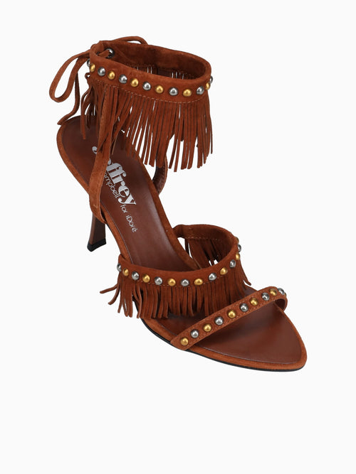 Saige Tan Kid Suede Tan / 5 / M
