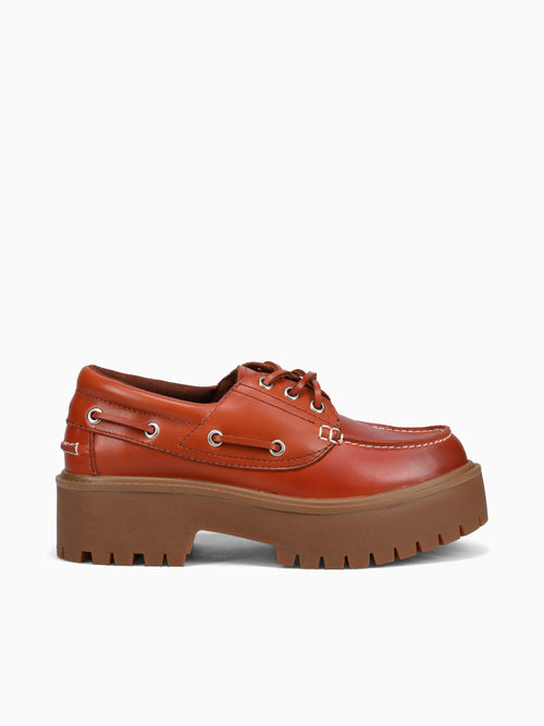 Crushed T Tan Leather Tan / 5 / M