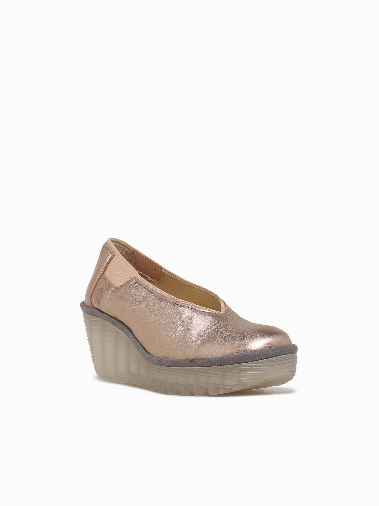 Yoza438fly Sahara Gold Leather Gold / 36 / M