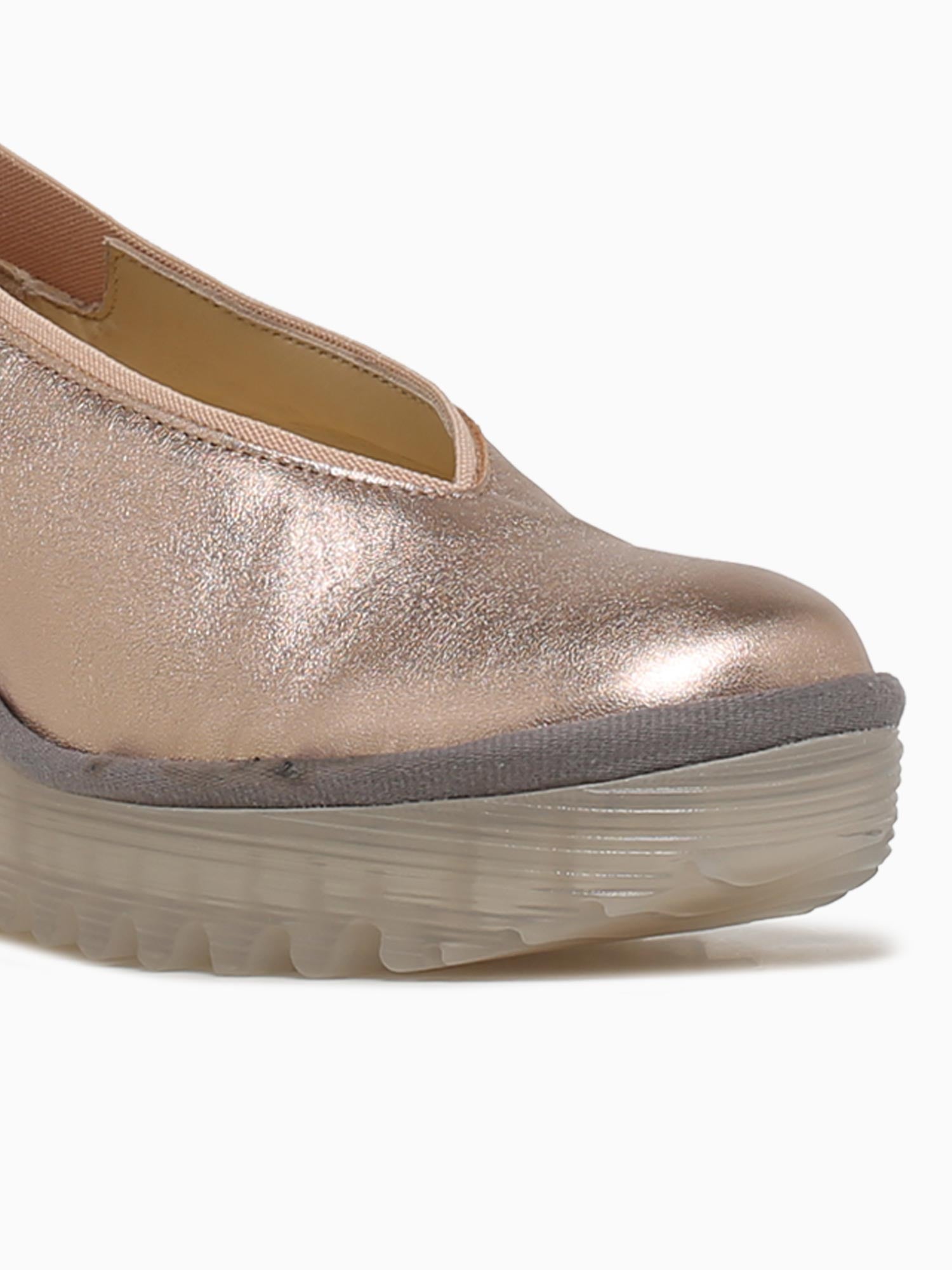 Yoza438fly Sahara Gold Leather Gold / 36 / M