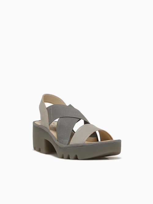 Taji502fly Silver Leather Mesh Silver / 36 / M