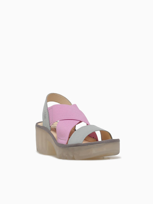 Taji502fly Blue Babypink leather Mesh Blue / 36 / M