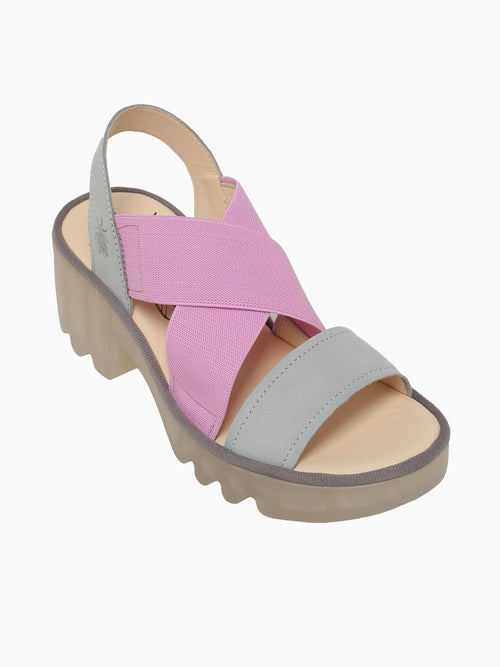 Taji502fly Blue Babypink leather Mesh Blue / 36 / M