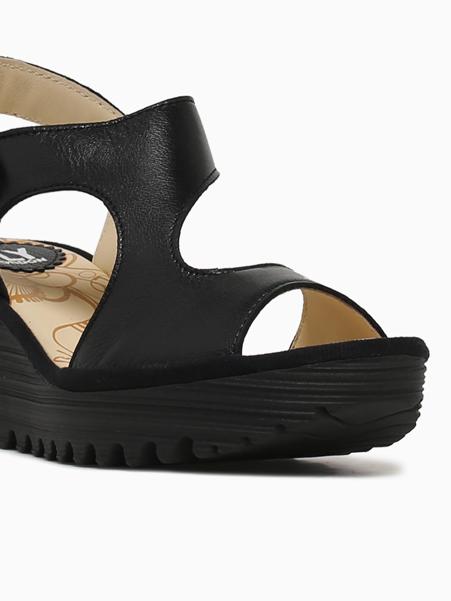 Yoxa576fly Black Leather Black / 36 / M