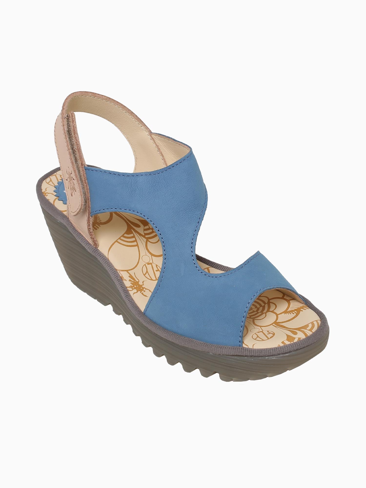 Yoxa576fly Blue Natural leather Blue / 36 / M