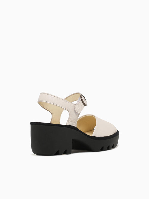 Tull503fly Off White Leather Off White / 36 / M
