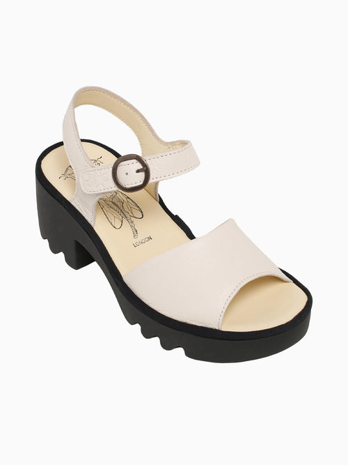 Tull503fly Off White Leather Off White / 36 / M
