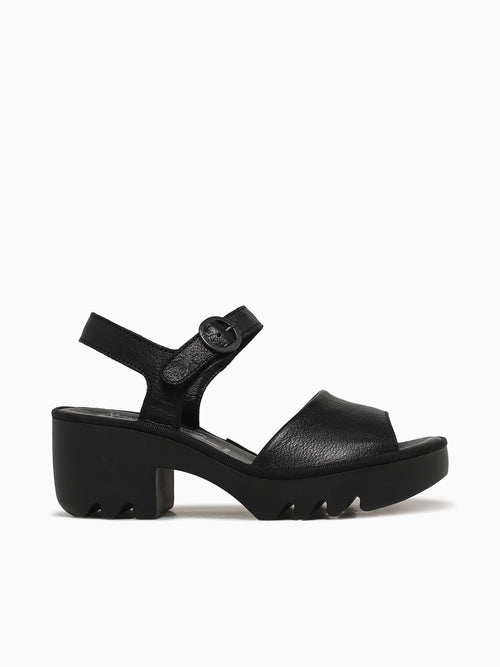 Tull503fly Black Leather Black / 36 / M