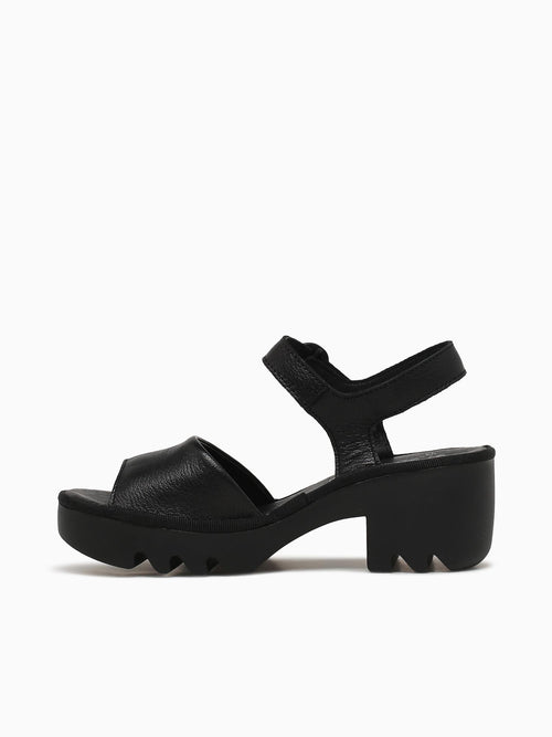 Tull503fly Black Leather Black / 36 / M