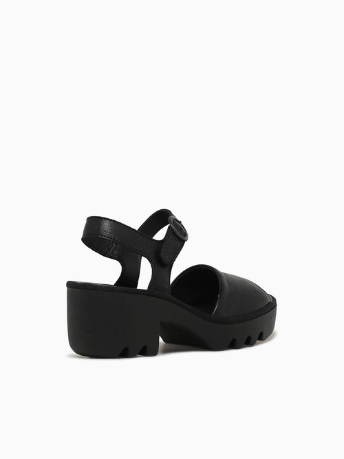 Tull503fly Black Leather Black / 36 / M