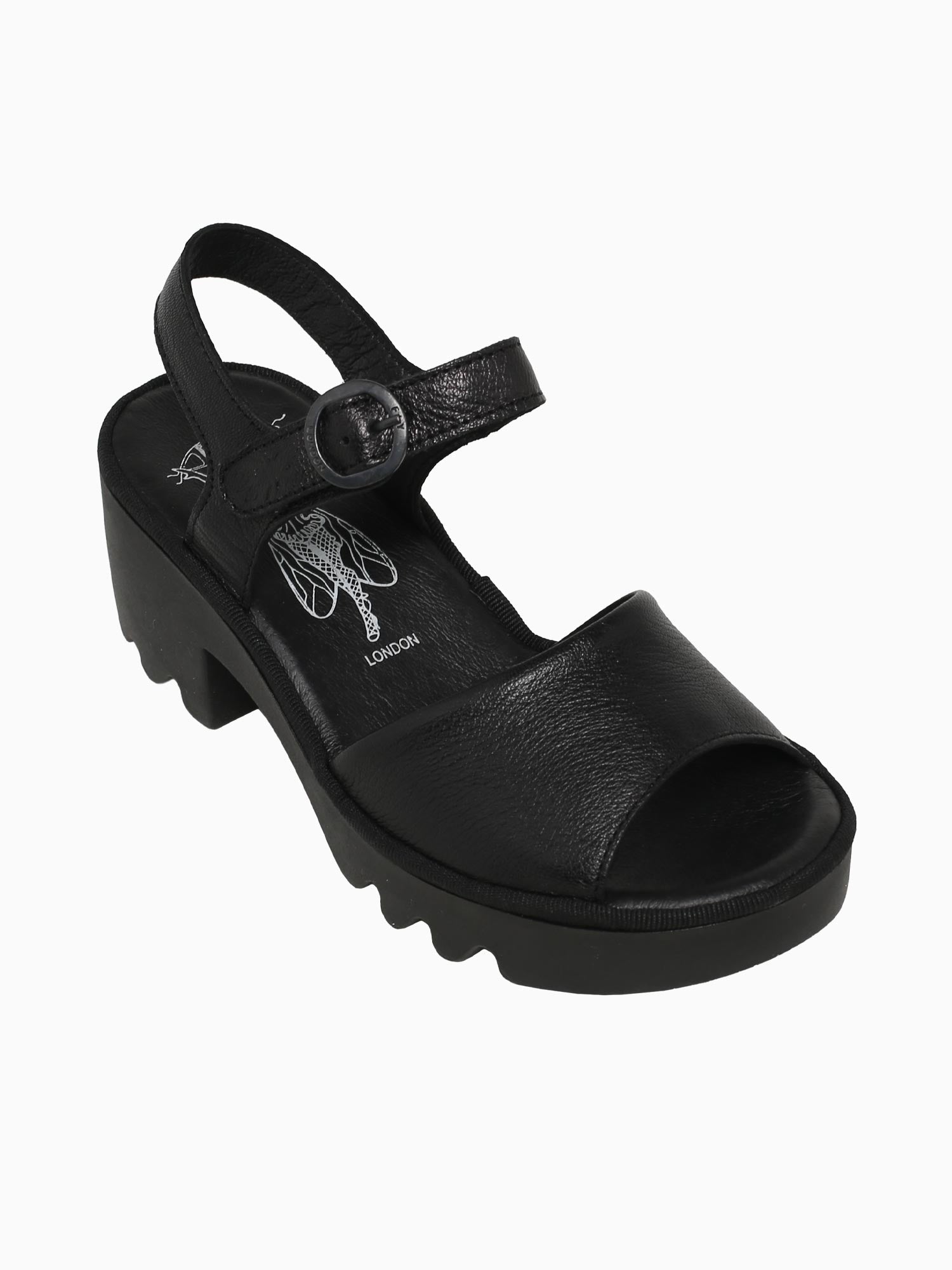 Tull503fly Black Leather Black / 36 / M