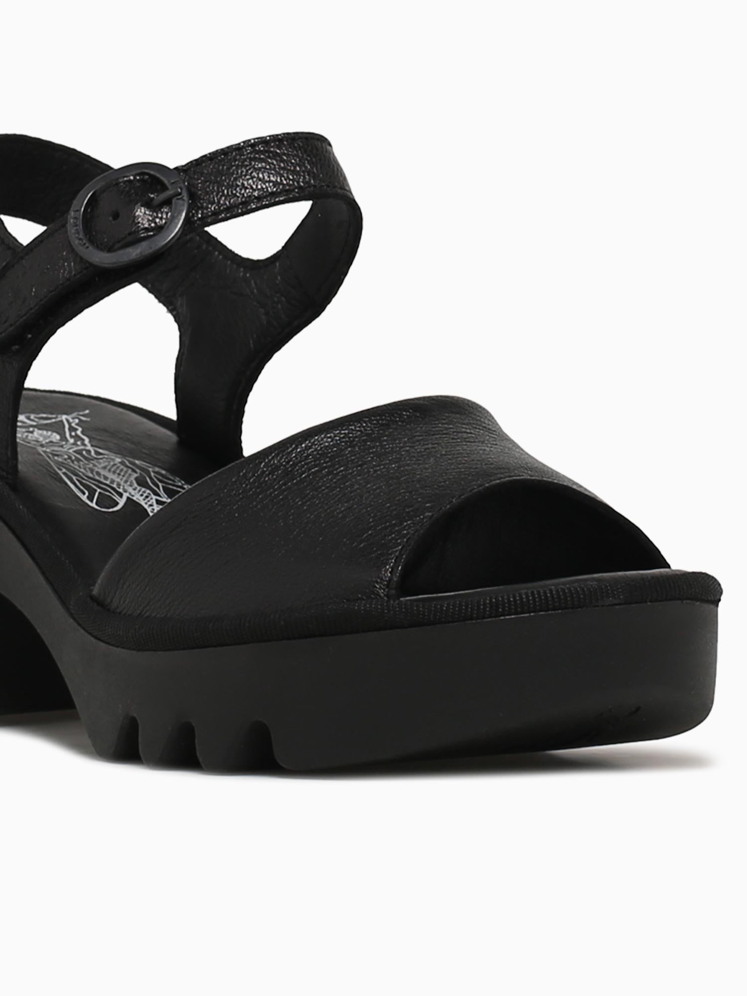 Tull503fly Black Leather Black / 36 / M