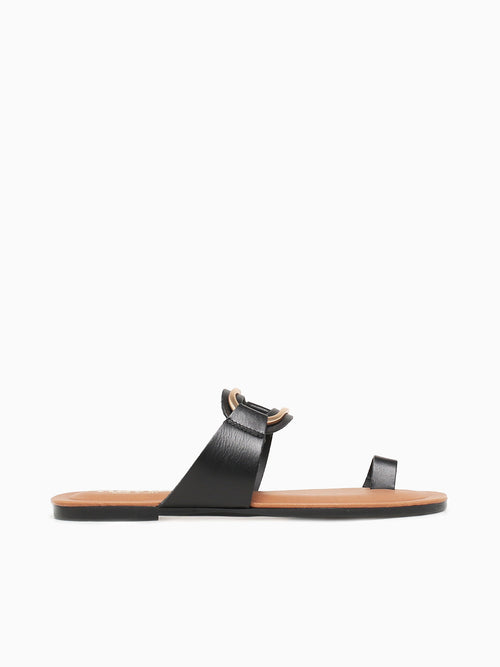 247p Black Leather Black / 5 / M