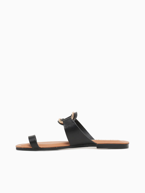 247p Black Leather Black / 5 / M