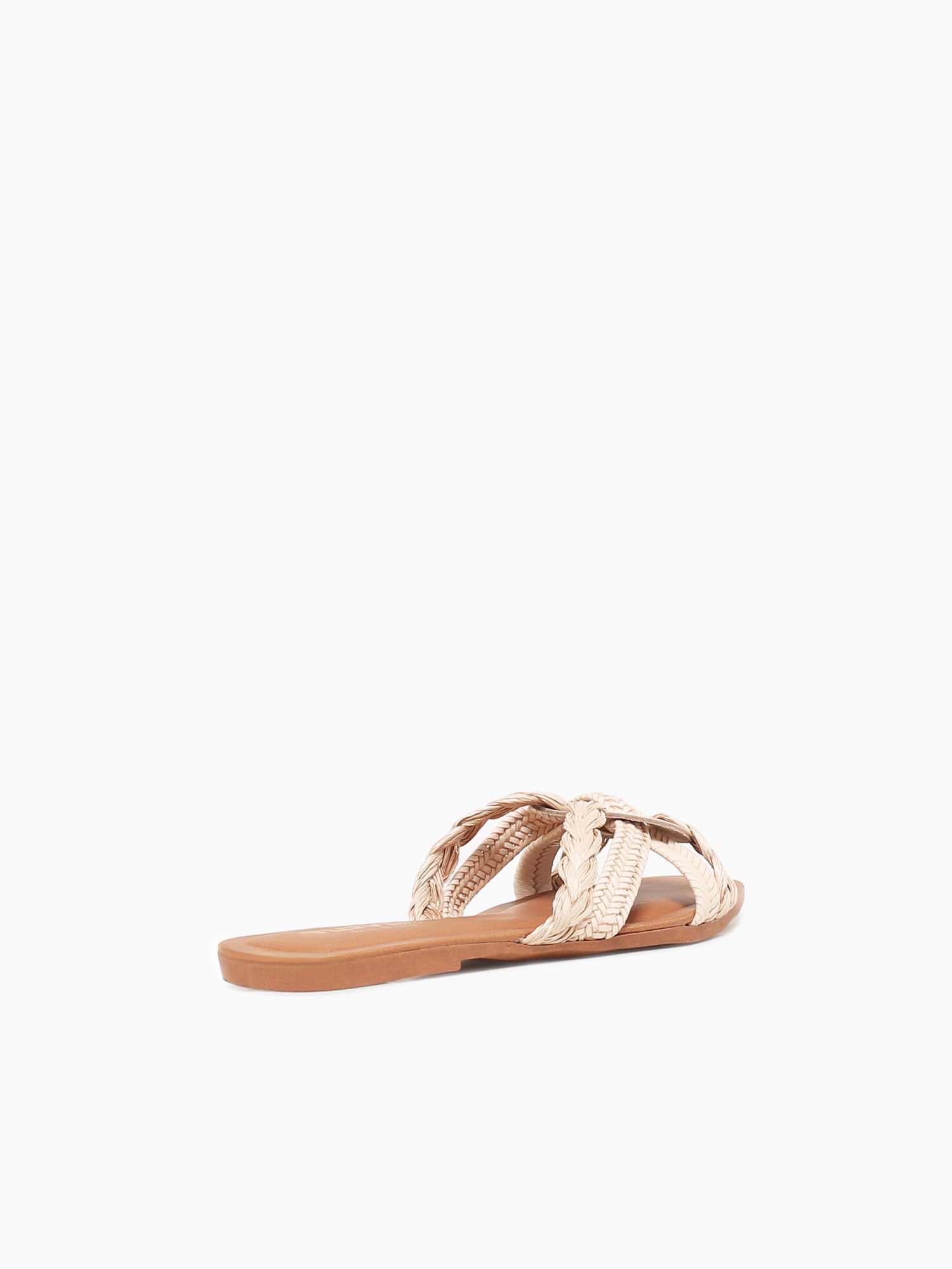 994p Natural Leather Raffia Natural / 5 / M