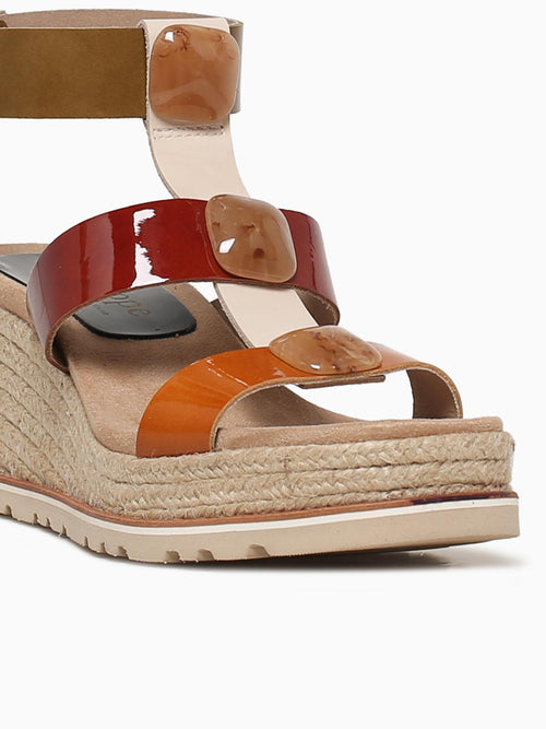 6399 Beige Multi Charol Multi / 36 / M