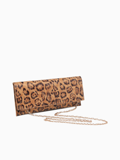Adelle Clutch Leopard Multi